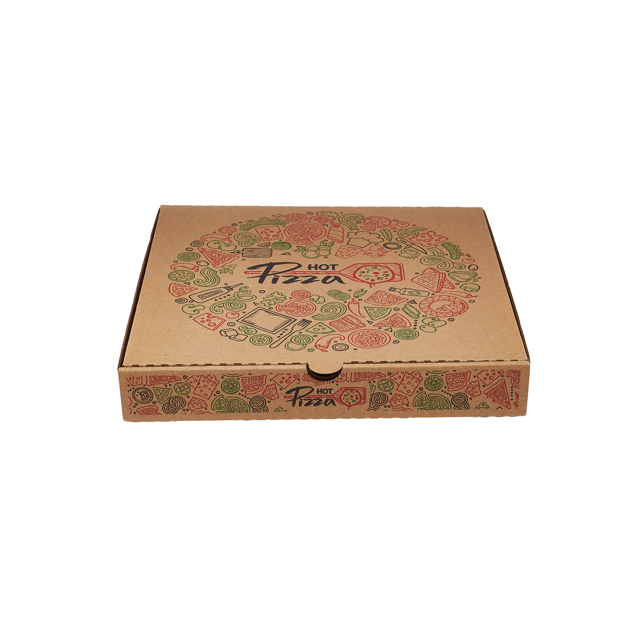 Printed Pizza Box 23x23 Cm 100 Pieces - Image 4