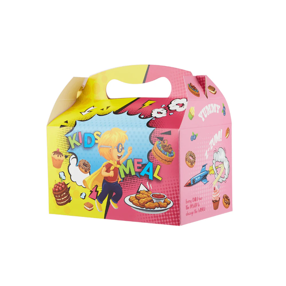 Paper Kids Meal Box 250 Pieces - Image 4