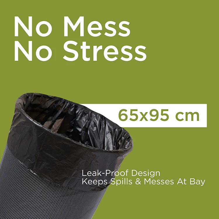 Heavy Duty Garbage Bag 30 Gallon Medium 65 X 95 Cm - Image 3