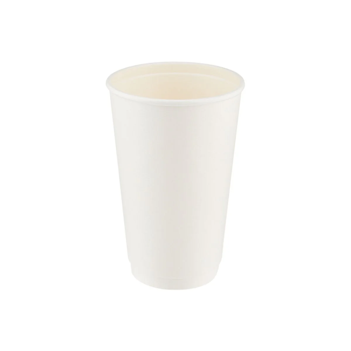 500 Pieces 16 Oz White Double Wall Paper Cups - Image 3