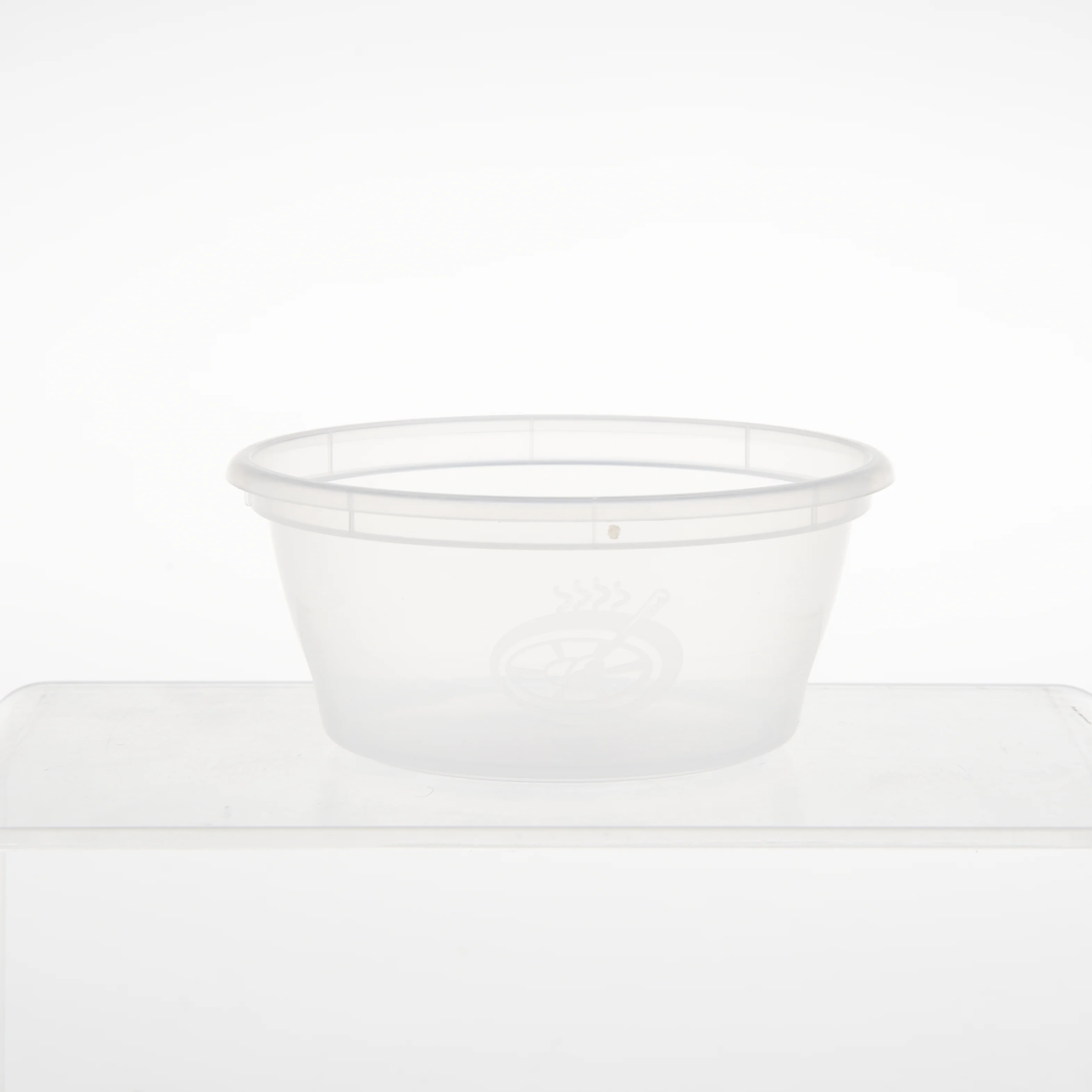1000 Pieces Clear Round Microwavable Portion Cup 60ml With Lid - Image 3
