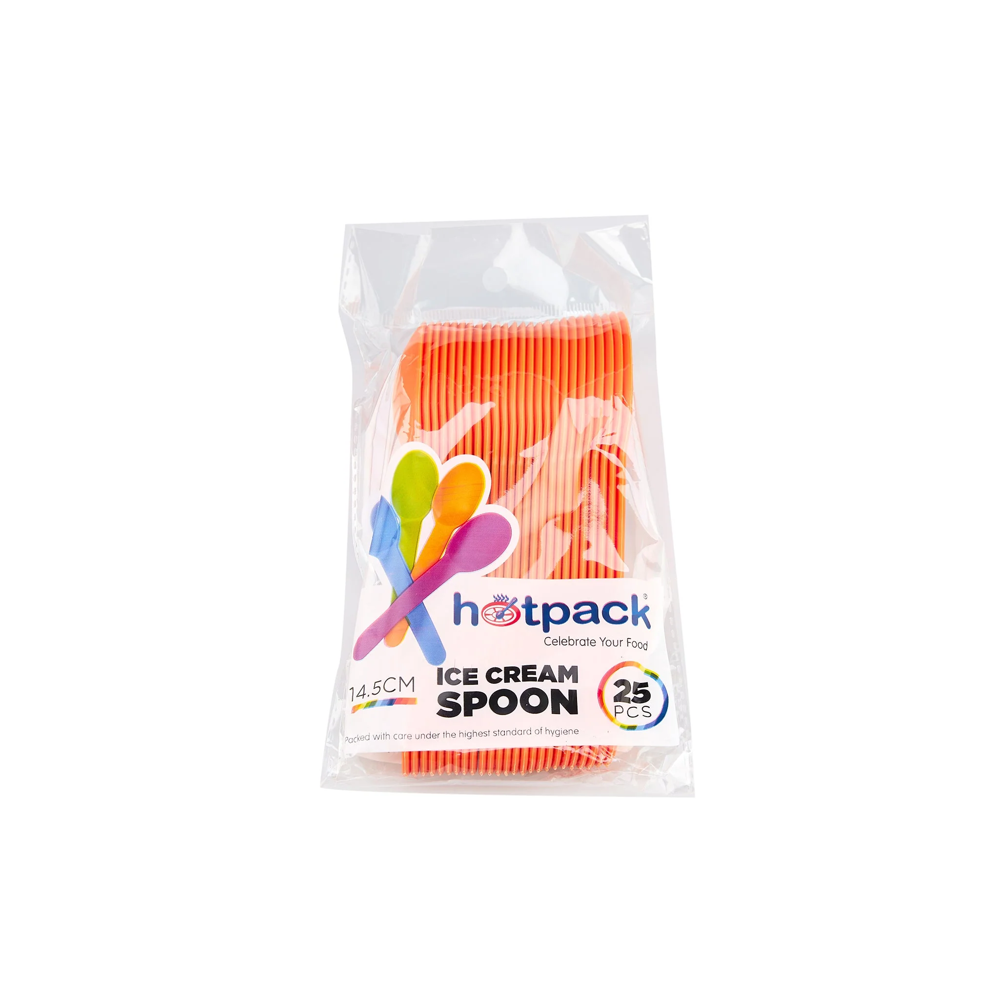 14.5 cm Plastic Ice Cream Spoons - Image 5