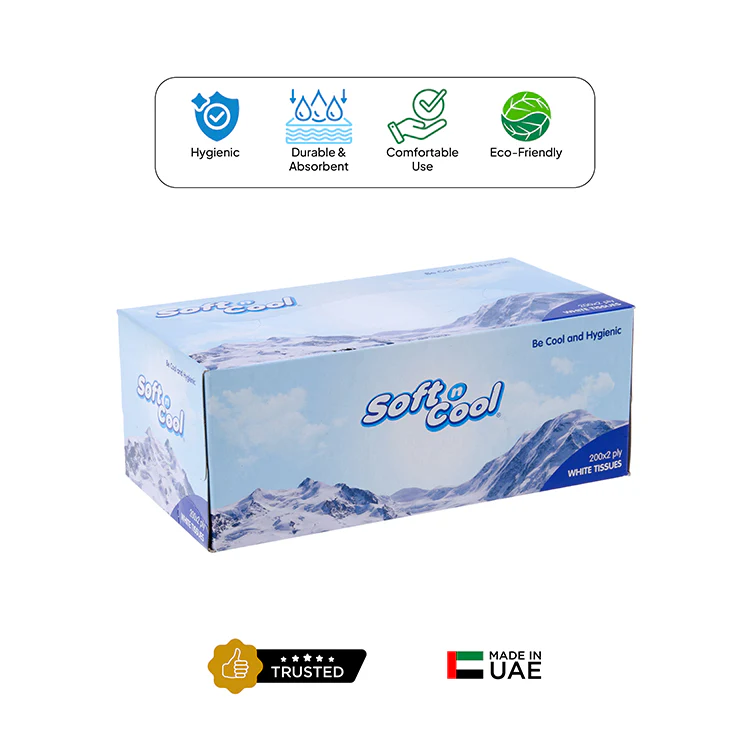 Soft N Cool Facial Tissue 200 X 2 Ply 30 Boxes + 150 X 2 Ply 6 Box - Image 7